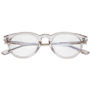 MessyWeekend Gafas de lectura con luz azul Abel - Transparente/Paloma Beige