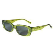 MessyWeekend Grace Sunglasses - Green Crystal/Green