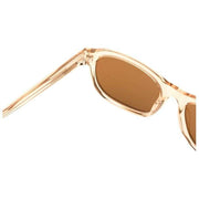 MessyWeekend Travis Gafas de lectura con luz azul - Marrón/Beige melocotón