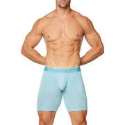 Obviously PrimeMan Boxer Brief 9inch Leg - Sky Blue