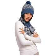 Gorro con pompón Powder Agatha - Mezcla de denim