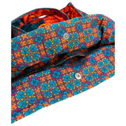Bolso Tote Acolchado De Terciopelo Powder Lux - Azul Crisantemo