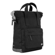 Roka Bantry B Small Black Label Recycled Canvas Backpack - Ash Grey