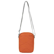 Roka Bond Recycled Canvas Crossbody Bag - Pumpkin Orange