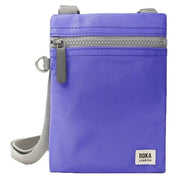 Roka Chelsea Sustainable Nylon Pocket Sling Bag - Simple Purple