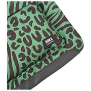 Bolso bandolera Roka Kennington B mediano de lona reciclada - Verde alcachofa