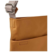 Bolso bandolera Roka Kennington B mediano de nailon reciclado - Marrón galleta