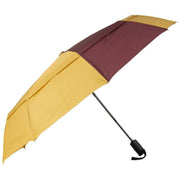 Roka Waterloo Recycled Nylon Umbrella - Corn Yellow/Plum Purple