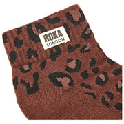 Calcetines Roka Wembley Anke - Mini Leopard Organic Brown