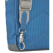 Roka Willesden B Large Recycled Canvas Scooter Bag - Medium Wash Denim Blue