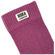 Calcetines Roka Wimbledon Crew - Púrpura baya
