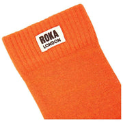 Calcetines Roka Wimbledon Crew - Naranja Jaffa