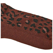 Calcetines Roka Wimbledon Crew - Mini Leopardo Marrón