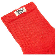 Calcetines Roka Windsor Solid Crew - Rojo arándano