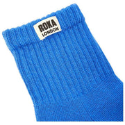 Calcetines Roka Windsor Solid Crew - Azul Malibu