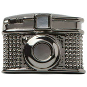 Gemelos con cámara vintage Simon Carter - Plata