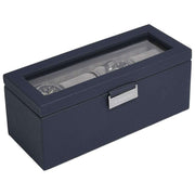 Caja para relojes Stackers de 4 piezas - Azul marino