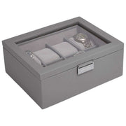 Caja para relojes Stackers de 8 piezas - Gris pizarra