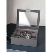 Caja para relojes Stackers de 8 piezas - Gris pizarra