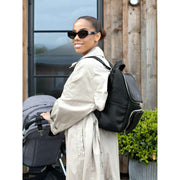 Mochila cambiador Stackers para bebé - Negro