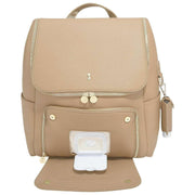 Mochila cambiador Stackers para bebé - Camel Tan