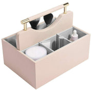 Organizador de cosméticos Stackers Classic - Rubor y dorado