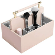 Organizador de cosméticos Stackers Classic - Rubor y dorado