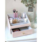 Organizador de maquillaje Stackers Classic - Rubor/Dorado