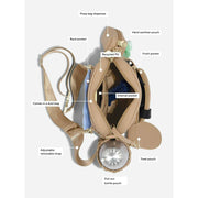 Bolsa para pasear perros Stackers - Camel Tan