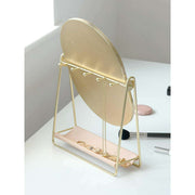 Stackers Tocador Espejo y Soporte para Joyas - Rubor/Dorado