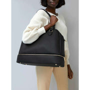 Bolso de mano Stackers - Negro