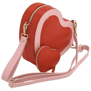 Bolso de hombro Stackers Heart - Rojo