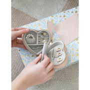 Joyero Stackers Heart Travel Mum - Rubor/Dorado