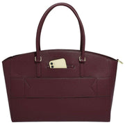 Bolso tote de trabajo Stackers grande - Borgoña