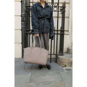 Bolso tote de trabajo grande Stackers - Beige champiñón