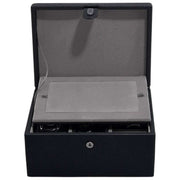 Caja valet fotográfica de lujo Stackers - Negro