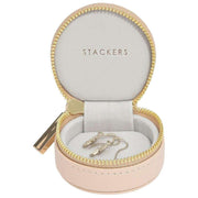Joyero de viaje Stackers Oyster - Rubor/Dorado