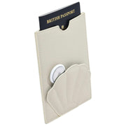Funda para pasaporte Stackers Shell - Crema de avena