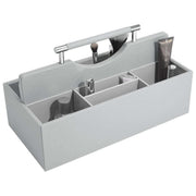 Organizador de cosméticos extragrande Stackers - Gris guijarro