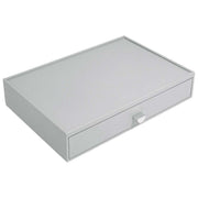 Organizador de maquillaje con cajones extragrandes Stackers - Gris guijarro