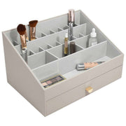 Organizador de maquillaje extragrande Stackers - Taupe