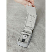 Caja para relojes y joyas de viaje Stackers - Gris guijarro