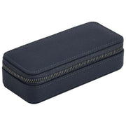 Joyero de viaje mediano con cremallera Stackers - Azul marino