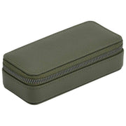 Joyero de viaje mediano con cremallera Stackers - Verde oliva