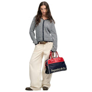 Superdry & Co Bolsa de gimnasio retro - Azul/Rojo
