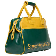 Superdry & Co Bolsa de gimnasio retro - Verde/Dorado