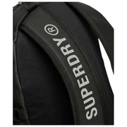 Superdry & Co Mochila Tarp Bordada - Negro/Verde Caqui