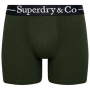 Superdry & Co Paquete triple de calzoncillos - Negro/Borgoña/Verde oliva