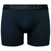 Superdry & Co Paquete triple de calzoncillos - Negro/Azul marino/Verde esmaltado