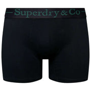 Superdry & Co Paquete triple de calzoncillos - Negro/Azul marino/Verde esmaltado
